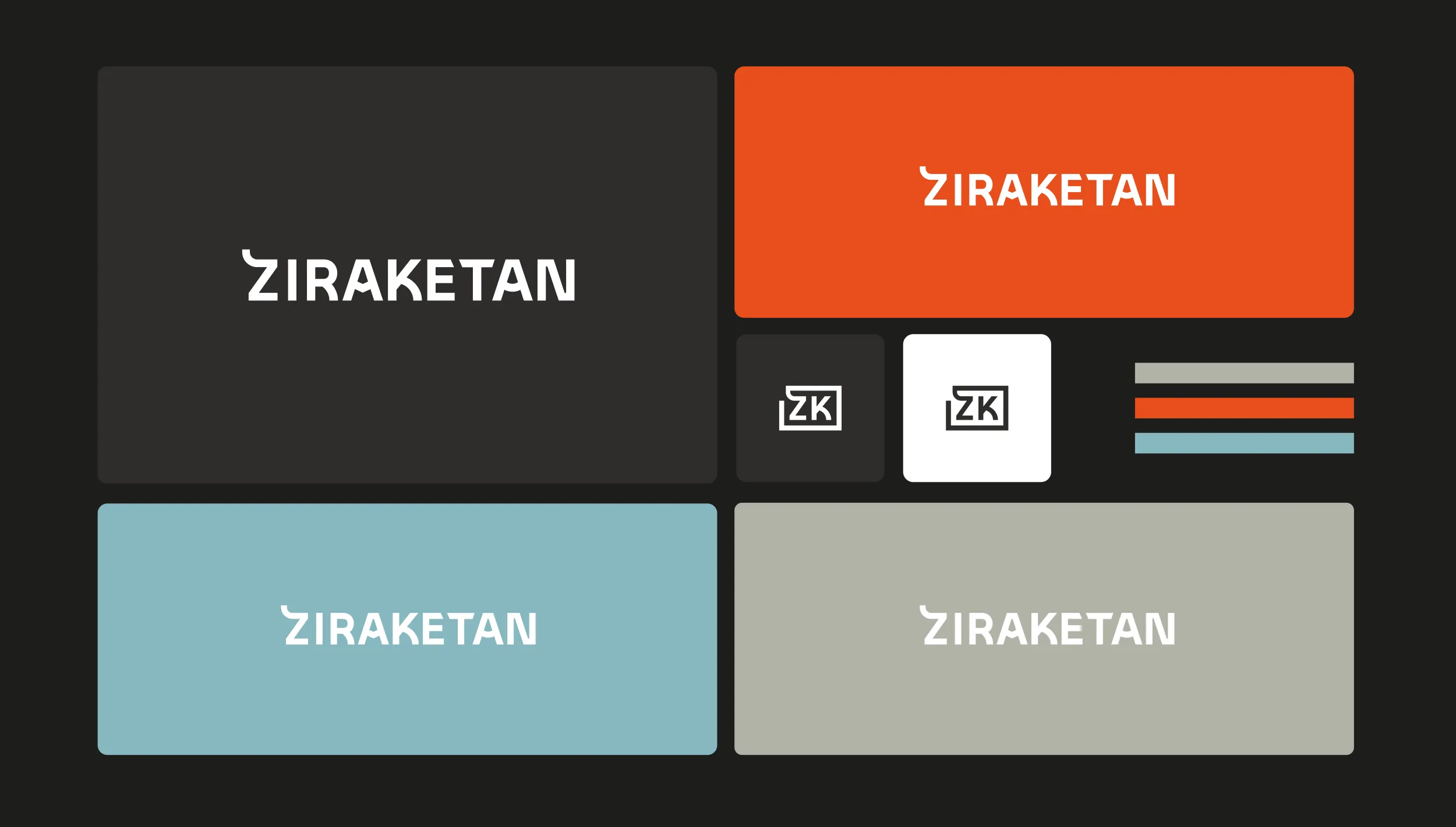 Ziraketan - Branding made by 'Buah! Studio' - Zink in your proyect