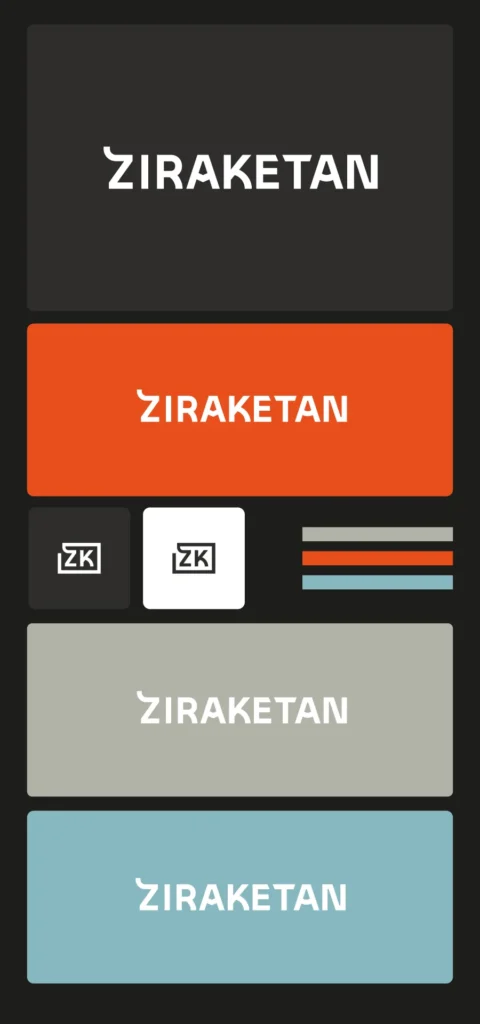 Ziraketan - Branding made by 'Buah! Studio' - Zink in your proyect