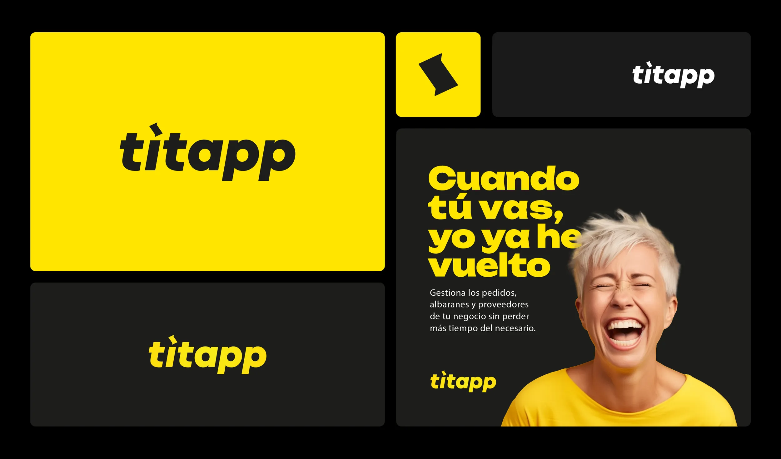 Titapp - Branding made by 'Buah! Studio' - Gestiona tu bar en un 'titá'