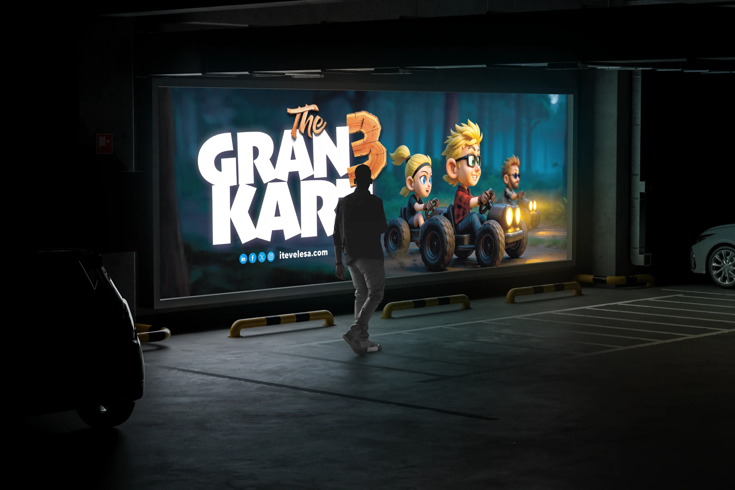 The Gran Kart de Red Itevelesa - Branding y creatividad by 'Buah! Studio