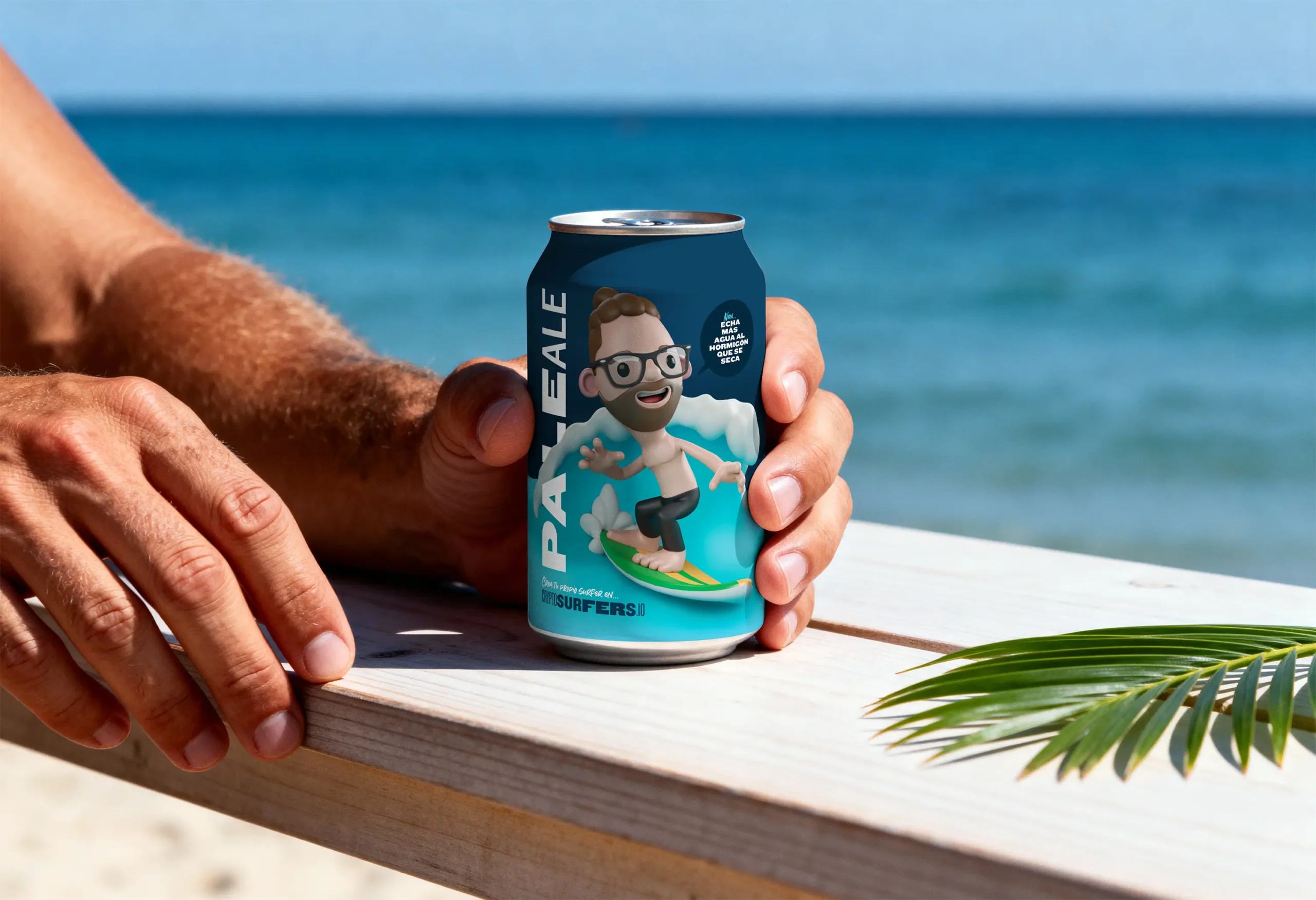 Cryptosurfers - Branding, ilustración y diseño de packaging por Buah!