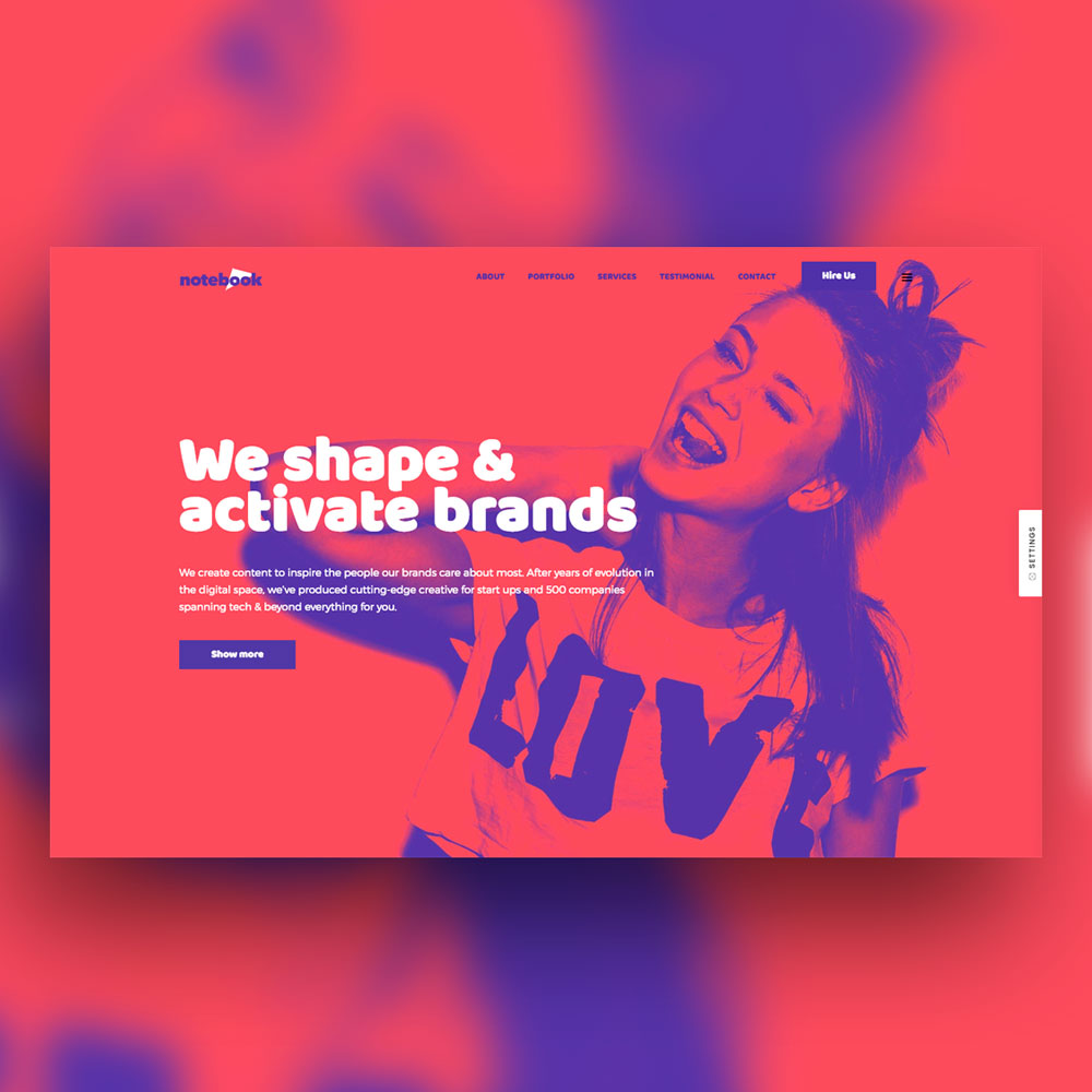 Composer Theme WordPress - Diseñado por Buah! Studio