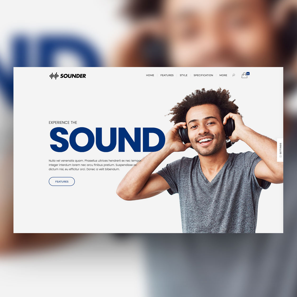 Composer Theme WordPress - Diseñado por Buah! Studio