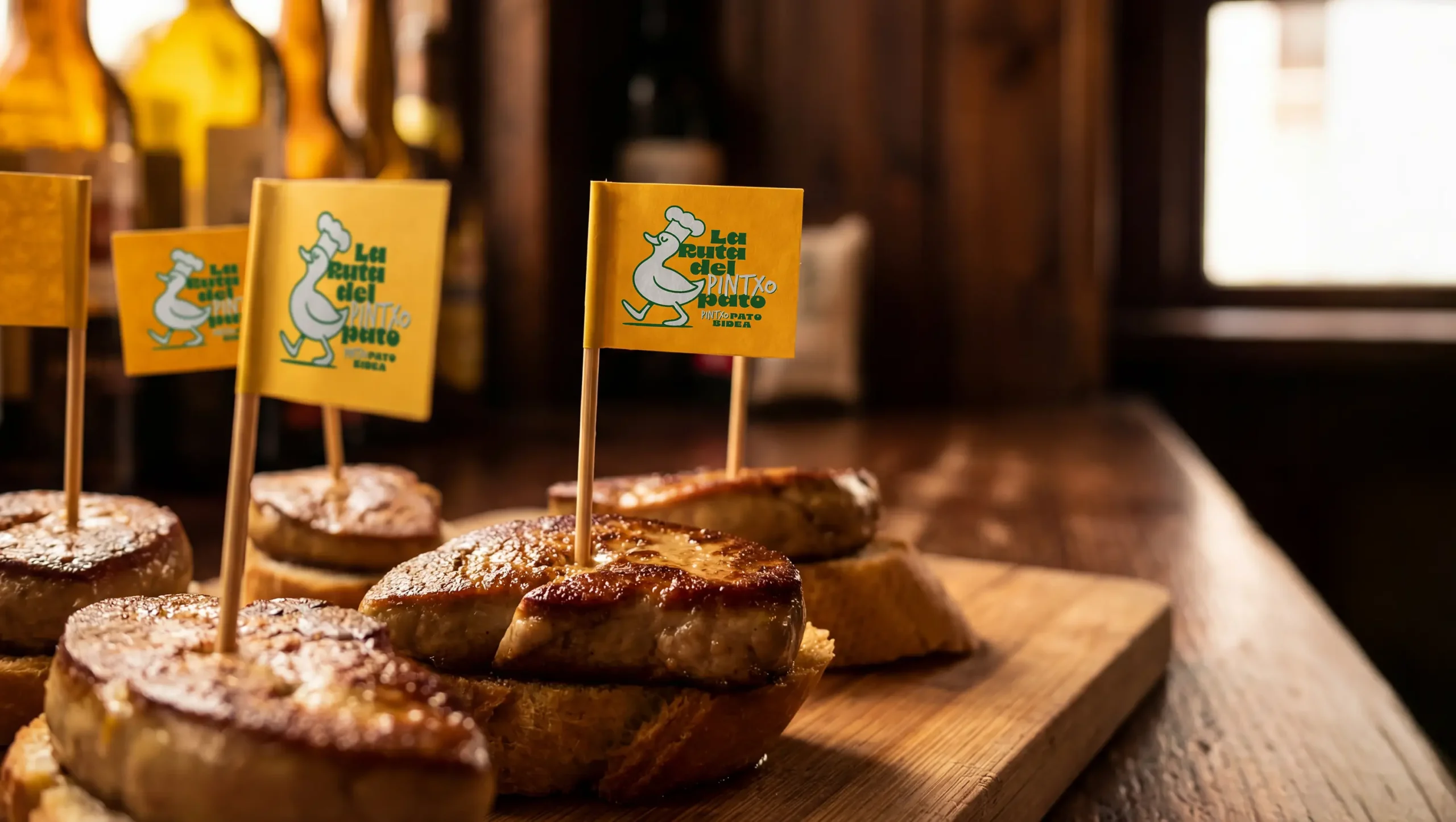 La Ruta del Pintxopato de Pamplona - Diseño y comunicación realizada por Buah! Studio